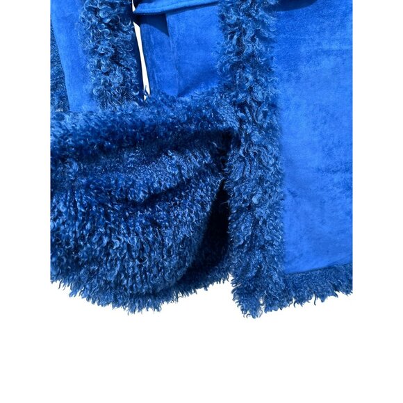 Ow Collection $550 Revolve Aspen Mountain Blue Coat Sz Small NWT Jacket - Picture 9 of 12